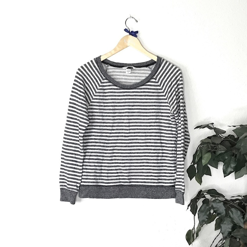 Victorias Secret Striped Sweatshirt
